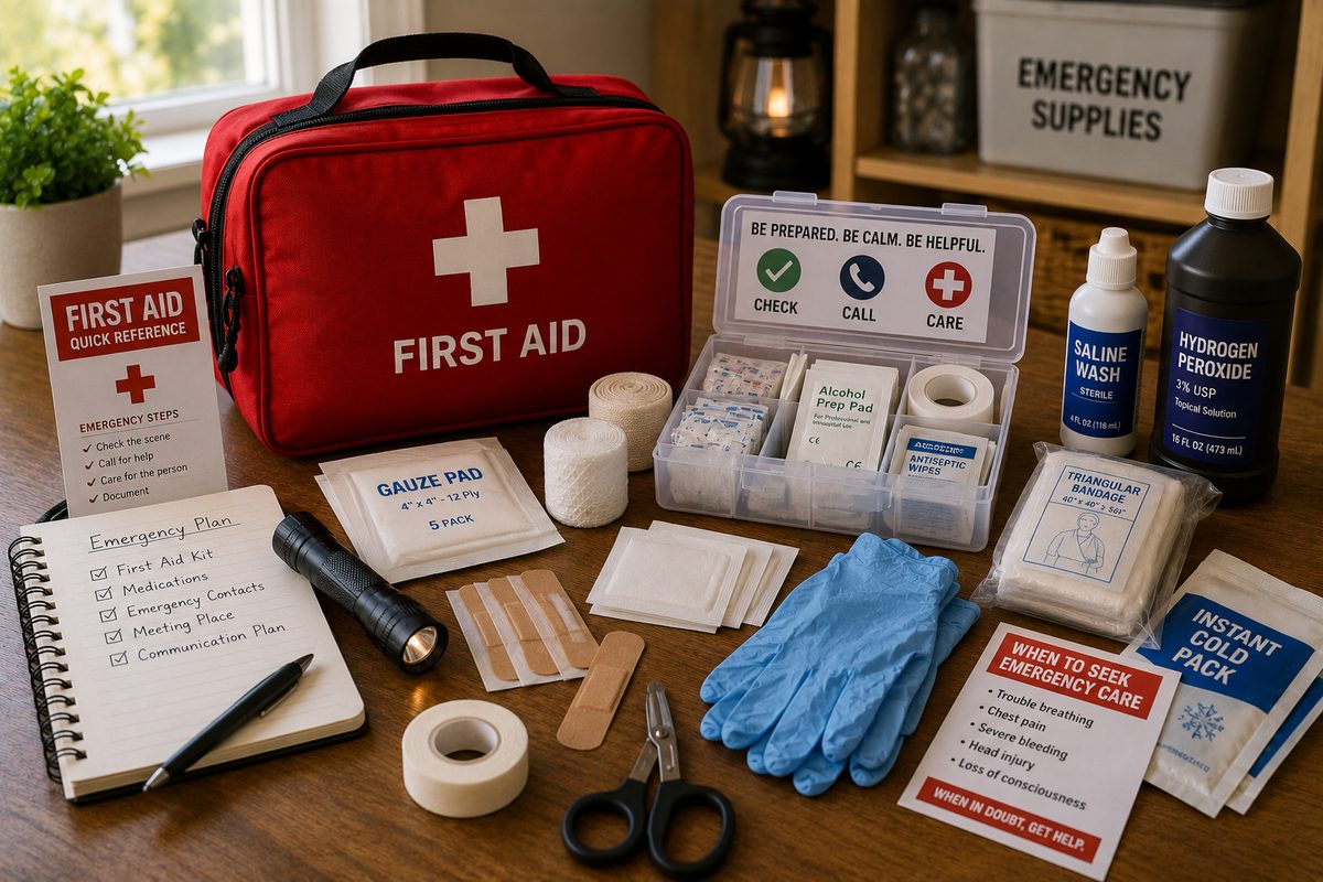 Build a Family First-Aid Kit