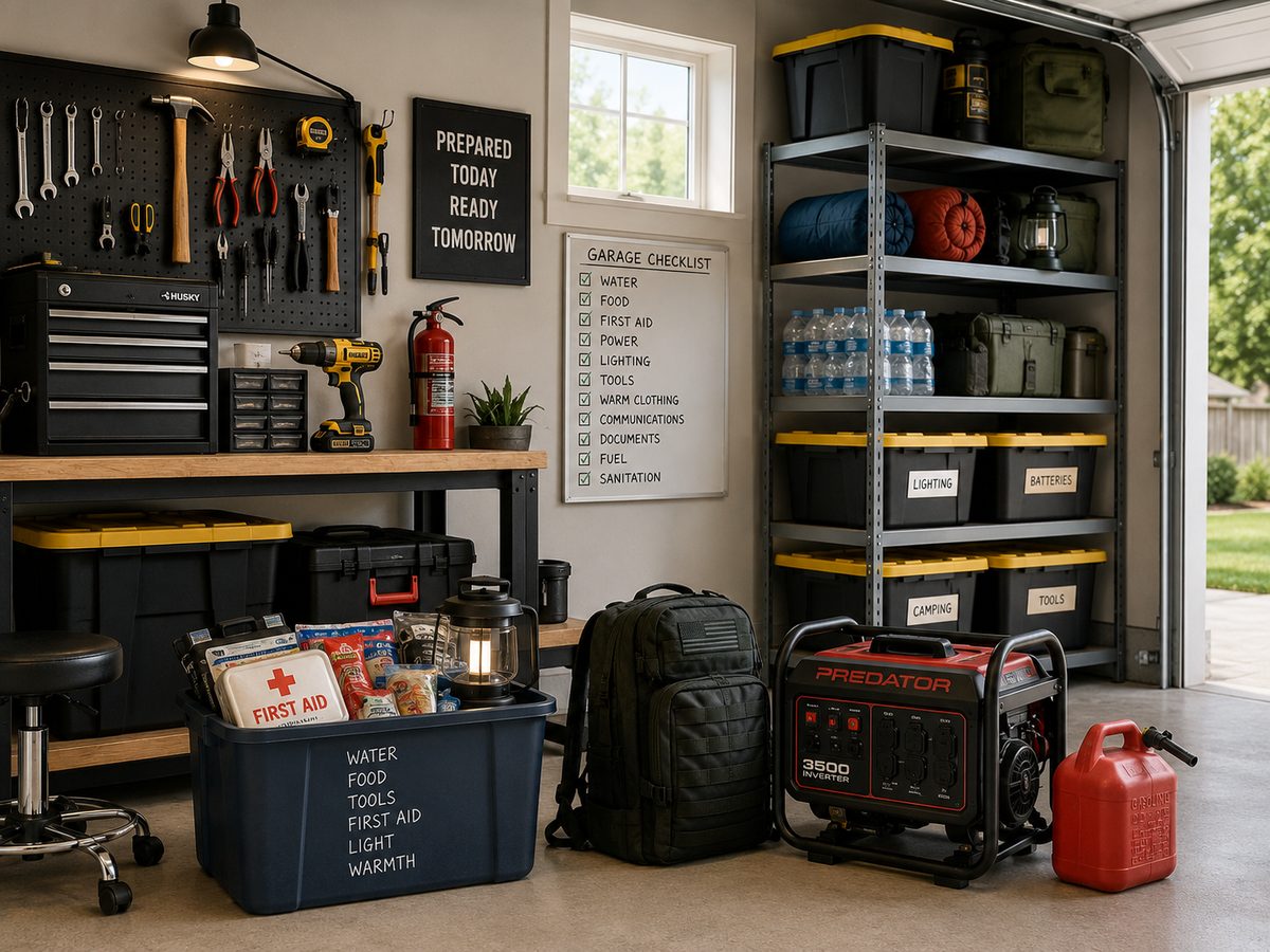 Organized, labeled, and maintained — readiness is mostly about boring consistency.
