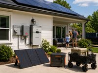 Folding solar panel (100–200W)